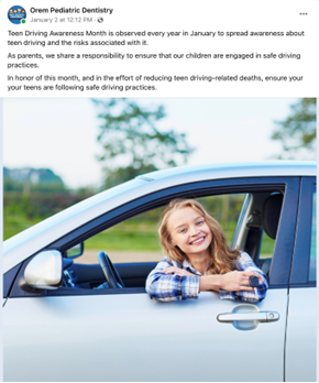 A person in a car 